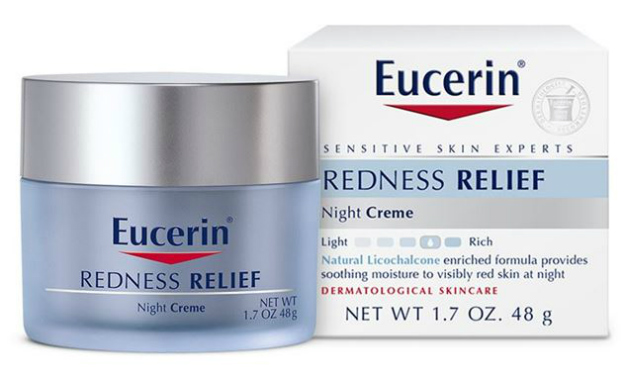 Eucerin Redness Relief Night Creme | Best Rosacea Skin Care Products