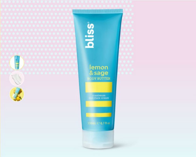 Bliss Lemon + Sage Body Butter | Best Lotions for Dry Skin to Keep You Moisturized During the Holidays